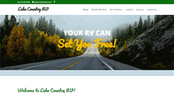 Desktop Screenshot of lakecorv.com