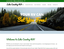 Tablet Screenshot of lakecorv.com